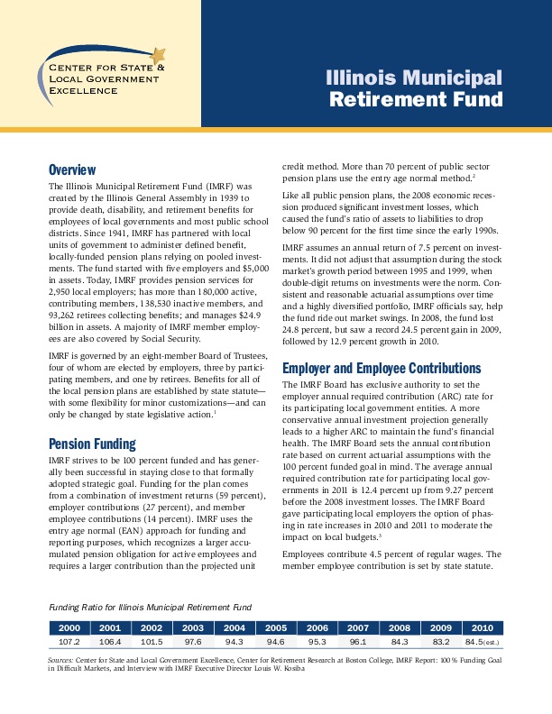 Illinois Municipal Retirement Fund